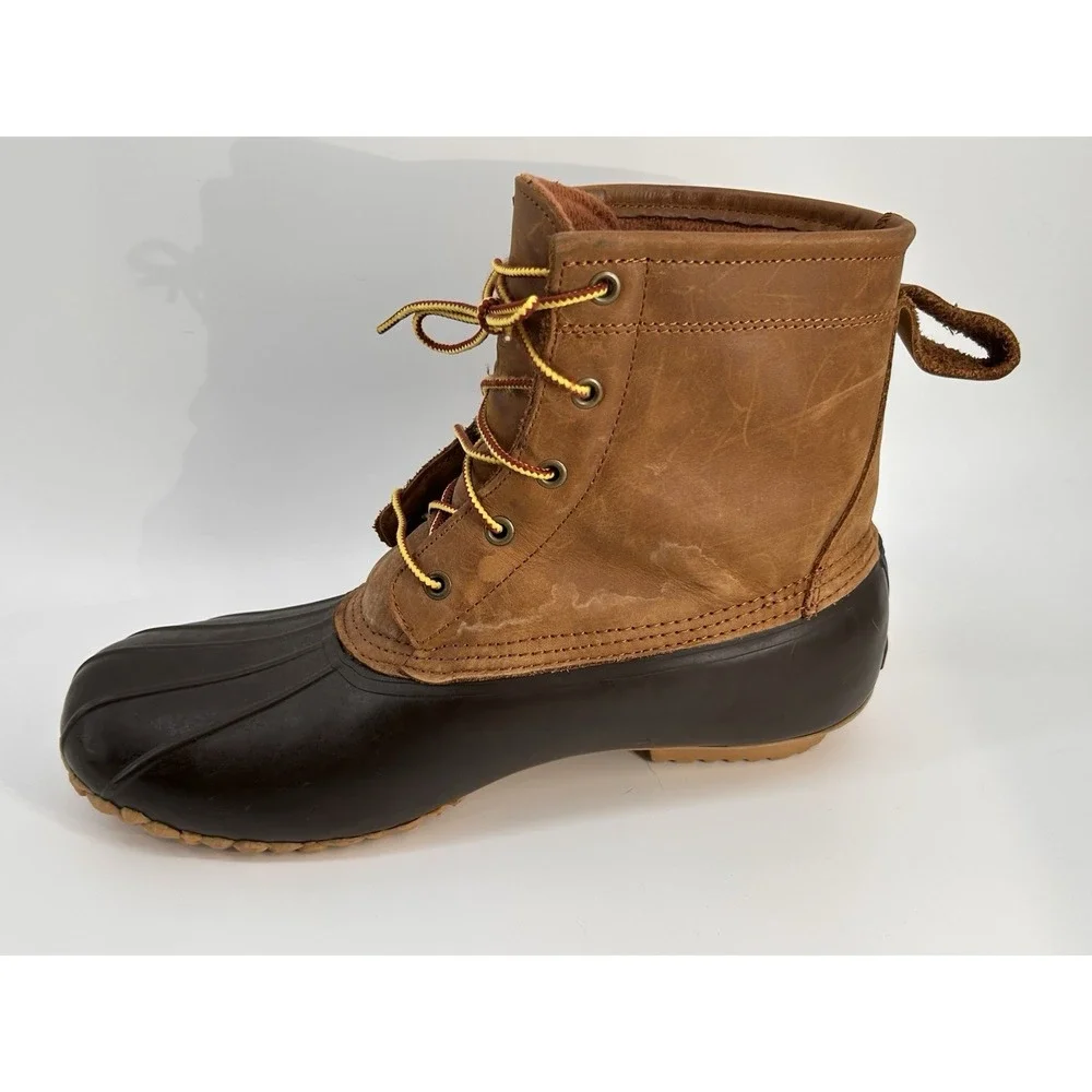 Field & Stream Men's Leather Upper Waterproof Duck Boots Size 12